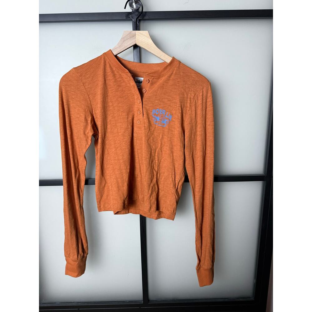 Boys Lie Longsleeve Henley Size XL